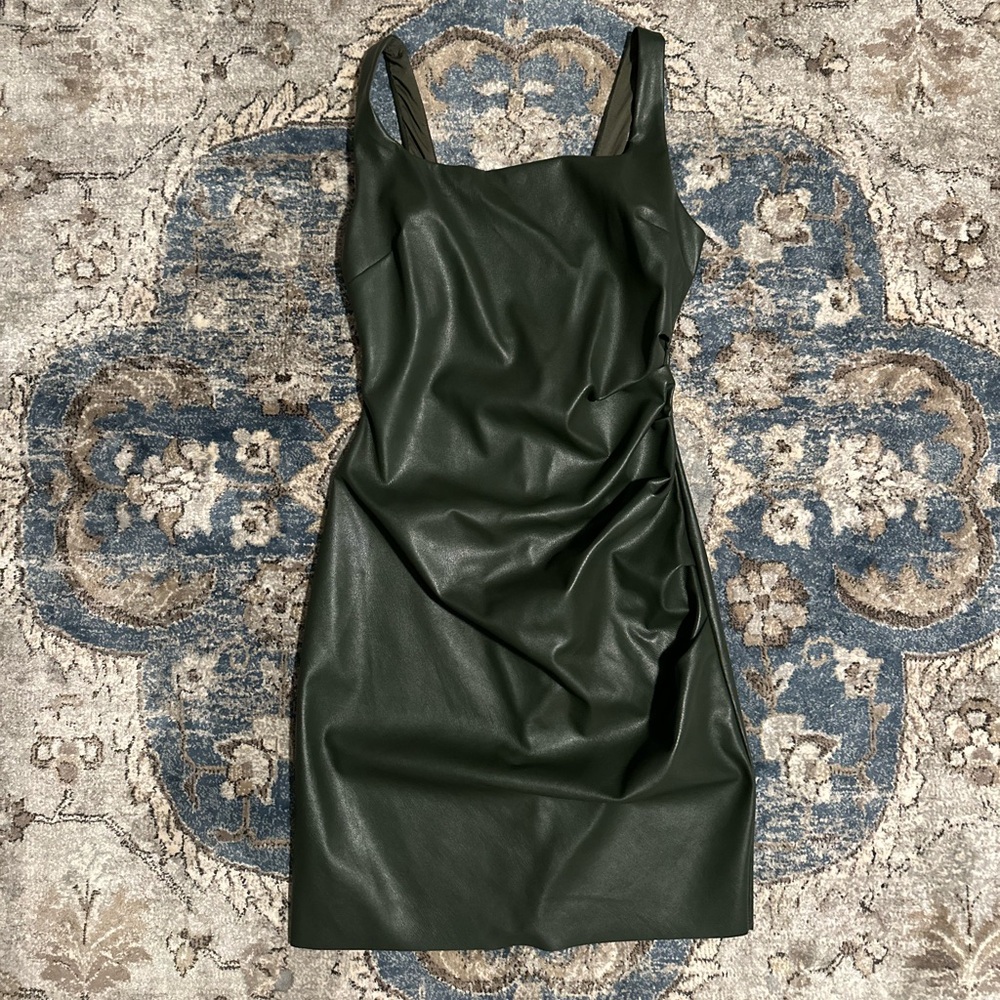 NWT Billie Dress in Olive Size Small